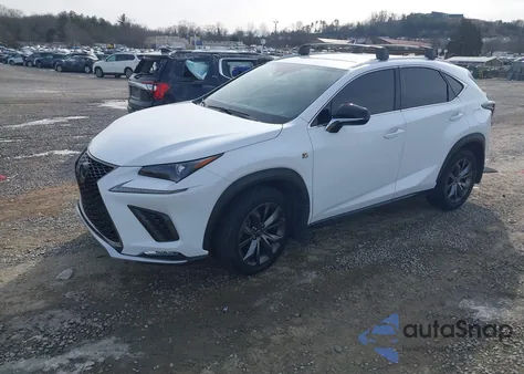 2021 Lexus Nx 300 F Sport z USA, uszkodzony, nr VIN JTJSARBZ7M2195415